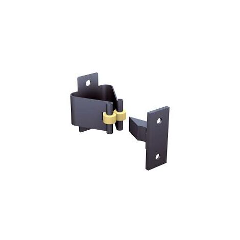 Arresto a morsetto, nero 1302 MANTION SA - Sottogola a vite - Serie Strong - 1302