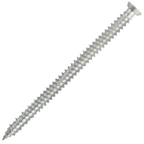 Vite a testa svasata per calcestruzzo 7,5 x 122 mm SCELL IT Confezione da 100 - BTS75122F