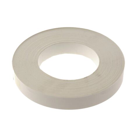 NORDLINGER Bordi in melamina bianca preincollati - 25m x 23mm - melafix liscio - 074458