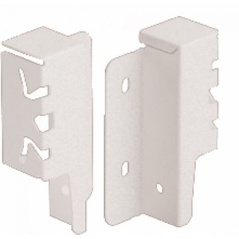 HETTICH ArciTech set di connettori per pannello posteriore bianco - 94 mm - 9149279