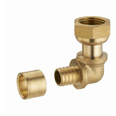 Raccordo A Scorrimento Noyon & Thiebault Femmina Girevole 15x21 (12) In Ottone Per Acqua Potabile