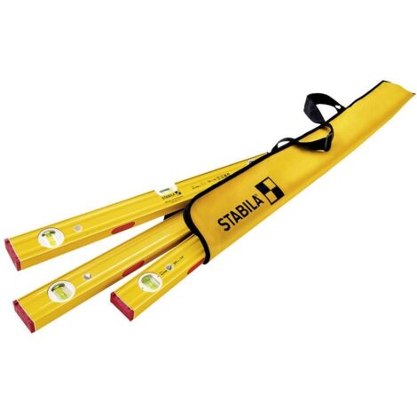 Stabila Set di livelle PRO 80 ASM,120 cm / 60 cm / 30 cm / Borsa