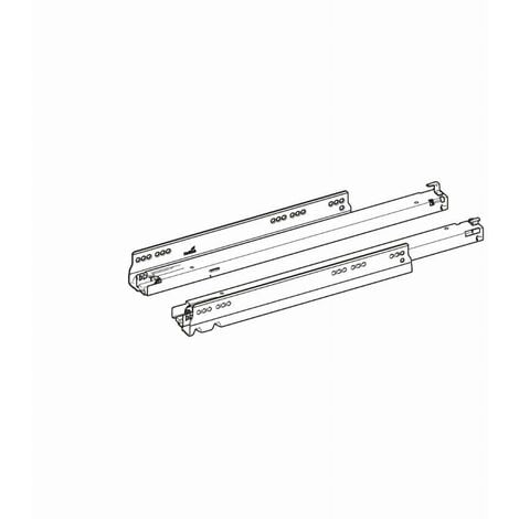 Set di guide Actro You L.350 40 kg HETTICH Silent System - 9257002