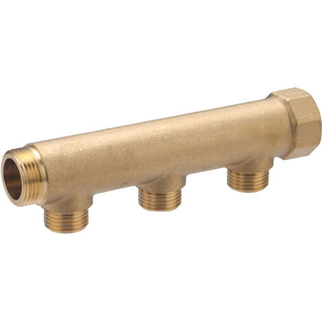Collettore femmina MF3/4' (20x27), 3 uscite maschio M1/2' (15x21) distanti 50 mm NOYON & THIEBAULT - 3020-3ET