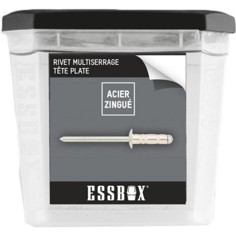 4 Rivetti In Acciaio Massiccio Testa Piatta – 3/8 X 1-1/4 – Made In USA