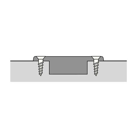 Cerniera HETTICH 110° Intermat 9943 inset - Base -3,5 mm - TH 42 per ante da 15 a 25 mm - Da avvitare - 48052