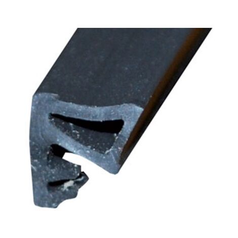 Profilo Di Copertura Nero Tipo I Per Scanalatura 8 - Lunghezza 2m, VPE 5 Pezzi - DOLD Mechatronik