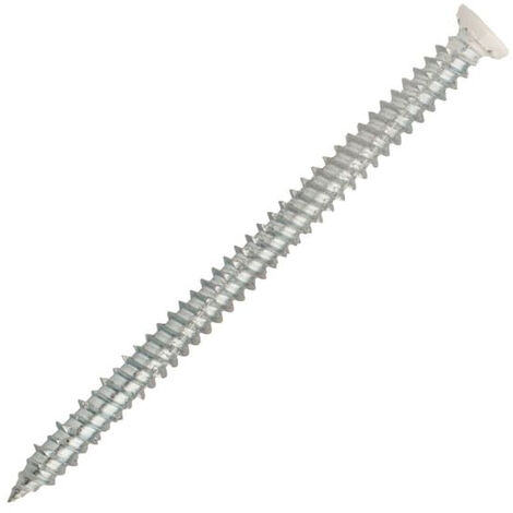 Scatola 100 Viti per calcestruzzo a fissaggio diretto 7,5x60 mm SCELL-IT - Testa svasata bianca T30 - VFD75060F