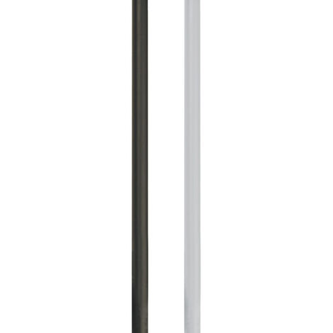Tubo in alluminio nero L.1570 Ø14 mm TORBEL - 04P216J