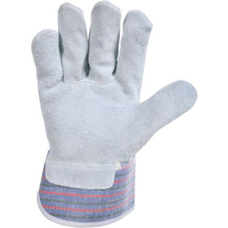 VE722NO10 | Guanti da lavoro Delta Plus VE722, Tg. 10, in Poliestere, col. Nero, Grigio Nrile | RS