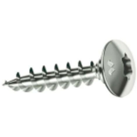 MUSTAD Panelvit FC Vite a testa cilindrica - Torx - Ø7x100mm - Cromatura - Confezione da 100 - PV057A701000C8C