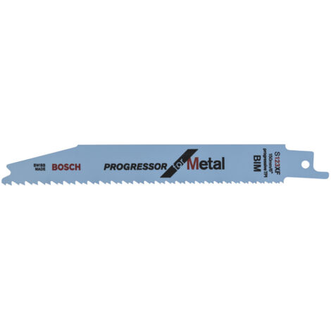 Scheda di 5 lame metalliche BOSCH Progressor S123XF - 2608654402