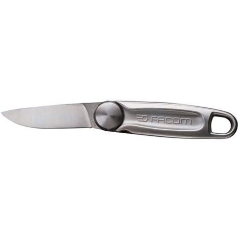 Facom 840B – Coltello Elettricista Con Lama Roncola 60 Mm – Manico In Legno