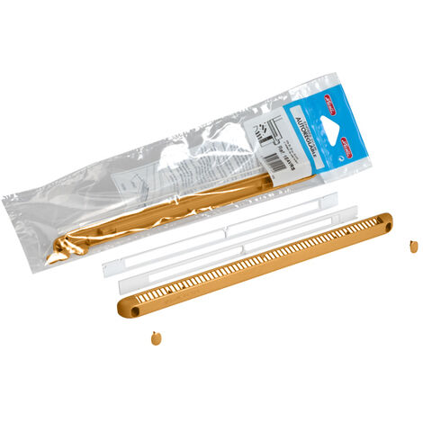 Kit presa d'aria VM-G30CEA 30m³ ANJOS Deflettore+regolatore+4 viti+4 coprivite - Rovere dorato - 0807CD