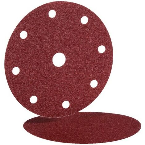 CARTA ABRASIVA CON VELCRO D.150 GR.40 5PZ - Foto 6