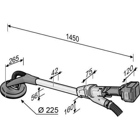 Levigatrice Giraffa FLEX GE 7 Kit