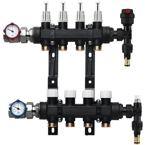 Kit collettore polimerico S6 RBM nero - 14140620