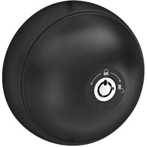 Meroni UFO3 SmartDuo Nero - Lucchetto per furgoni sfera fissa chiusura automatica/manuale - Coppia