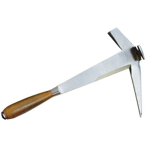 Martello da carpentiere, diritto, con manico in pelle, scaglia grande, JOUANEL - MACDF