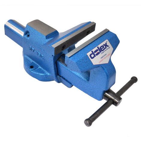 Morsa da banco DOLEX Serie 80 con morsetto per tubi - Apertura: 185 mm - 87