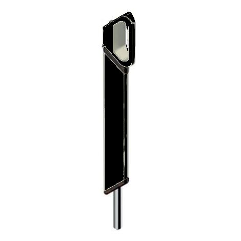 Bullone a vista 300 mm ALMA - Ral 9005 Nero - 240-300-9005