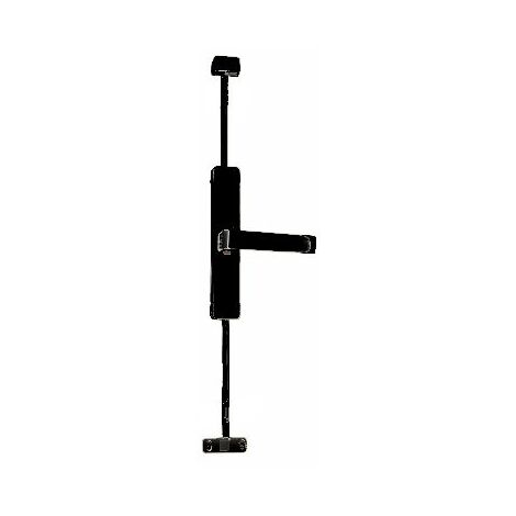 Kit serratura porta tagliafuoco Ignis ALMA - senza asta - Ral 9005 Nero - 2800KT0007
