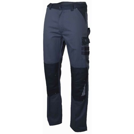 U-Power NIMBLE, pantaloni da lavoro da uomo, pantaloni cargo con elastico  in vita, con tasche per ginocchiere, multitasche, tessuto confortevole