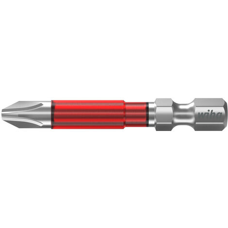 Wiha Inserto TY 49 mm Phillips (PH2), 5 pz., 1/4" E6,3 in custodia (42119)