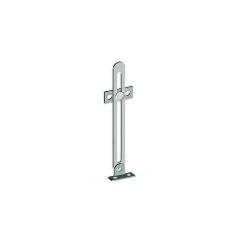 Guida in acciaio nichelato 7573 MONIN - L.200 mm - 532160