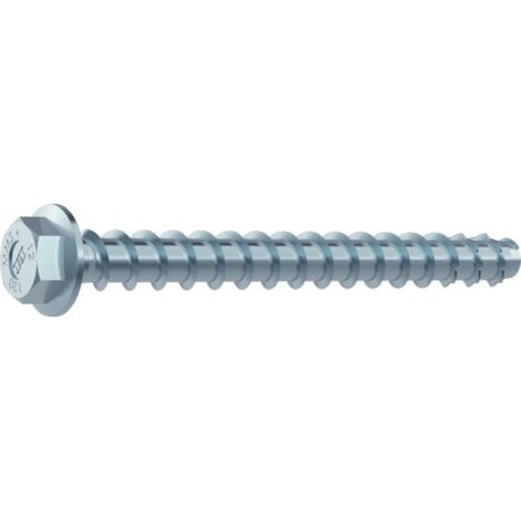 Scatola da 25 Viti Multi Monti 12x90 mm HECO SCHRAUBEN - Testa esagonale - Coppia di serraggio 15 mm - Zincato argento