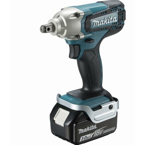 18 V Li-Ion 3 Ah 190 Nm MAKITA Impact Driver - 2 batterie, caricabatterie, valigetta - DTW190RFE