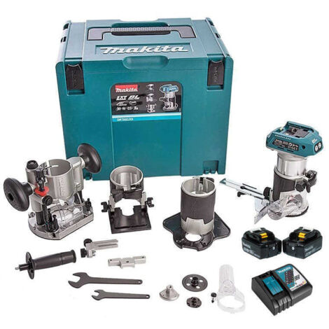 18 V 5 Ah 8 mm trimmer + accessori MAKITA - DRT50RTJX3