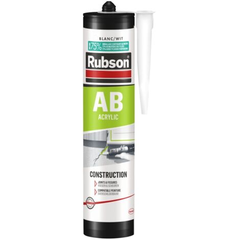RUBSON Composto acrilico per edilizia - 280 ml - bianco - 2622524