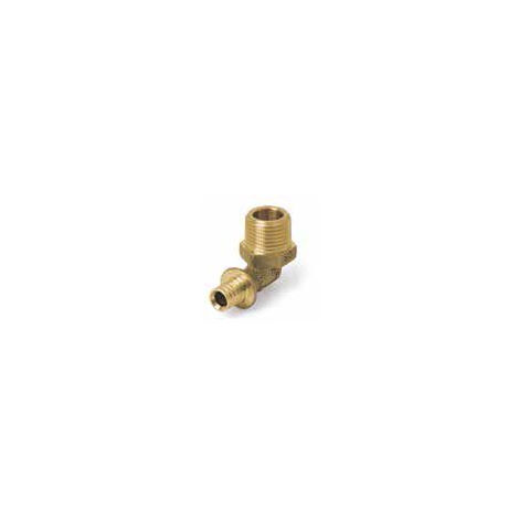 Gomito Ottone NPT Gomito In Ottone 90° NPT 3/8 - Perfetto Per Aria, Carburante E Acqua Raccordo Maschio Femmina In Ottone