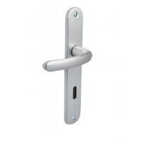 Set di porte economiche BEZAULT interasse 165mm Chiave L - Argento - 73268