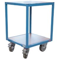 Banco da lavoro 2 vassoi in legno 600 x 600 mm 400 kg - FIMM - 880010502
