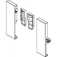 HETTICH Arcitech connettore anteriore Bianco - 186 mm - 9123090