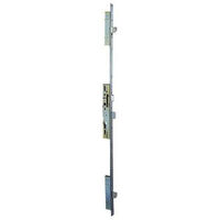 Serratura a 3 punti di chiusura 92MTX METALUX Catenaccio a 1/2 giro U7/45 mm - Senza frontale - F1U7450200