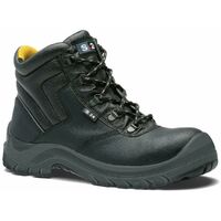 Scarpe di sicurezza S24 BOA S3 - Pelle martellata nera - Numero 43 - 5132