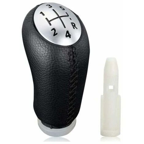 CGEAMDY Leder Schaltknauf - Universeller Getriebeknauf Für Manuelle Schaltgetriebe