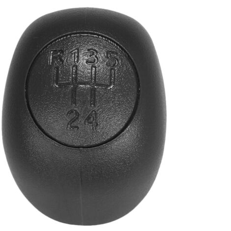 Schaltknauf Auto 5-Gang Für Renault Megane 2, Clio 3, Scenic 2 - Schwarz