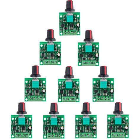 6Pcs 1.8V 3V 5V 6V 7.2V 12V 2A Pwm Contrôleur De Vitesse Régulateur De