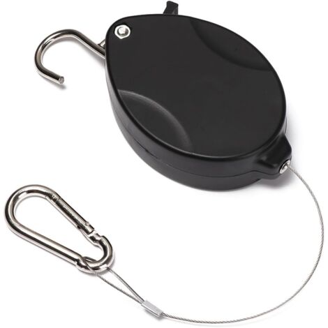 Zhixifan Verstellbarer Pflanzen Aufhänger - Einziehbarer Blumentopf Halter Für Balkon & Garten