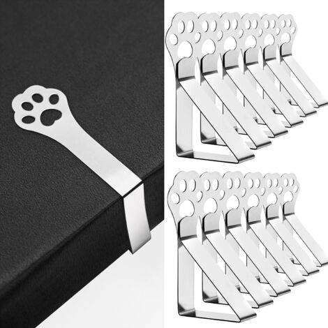 Tischtuchklammern Edelstahl - 12 Stück Für Garten, Picknick & Feiern