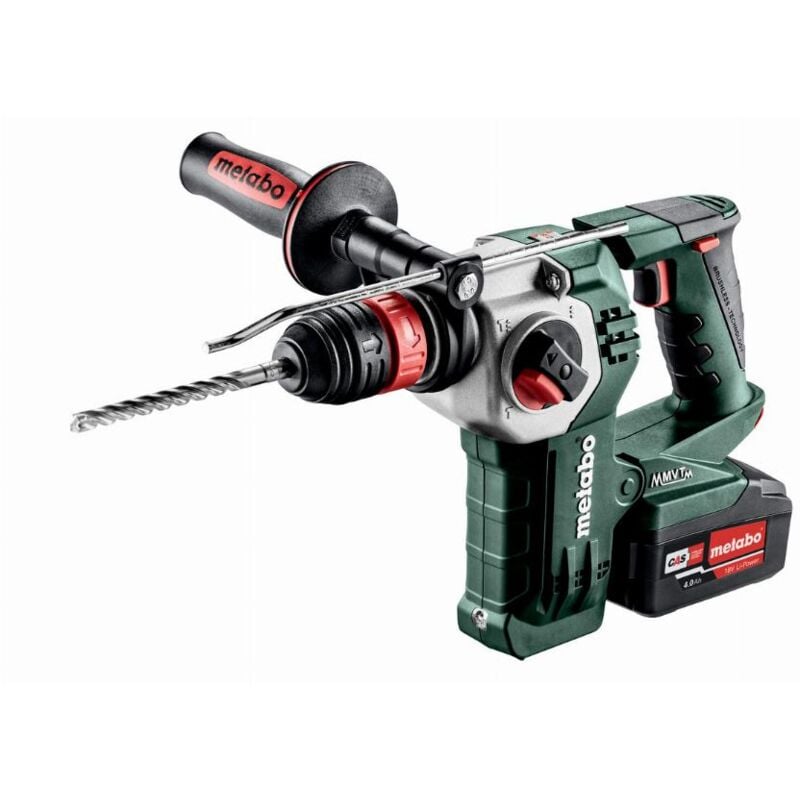 Metabo Martillo Combinado kha 18 ltx bl 24 quick sin escobillas con portabrocas intercambiables sds pluscilíndrico – inclu 18v 2 x 40 55 600211500