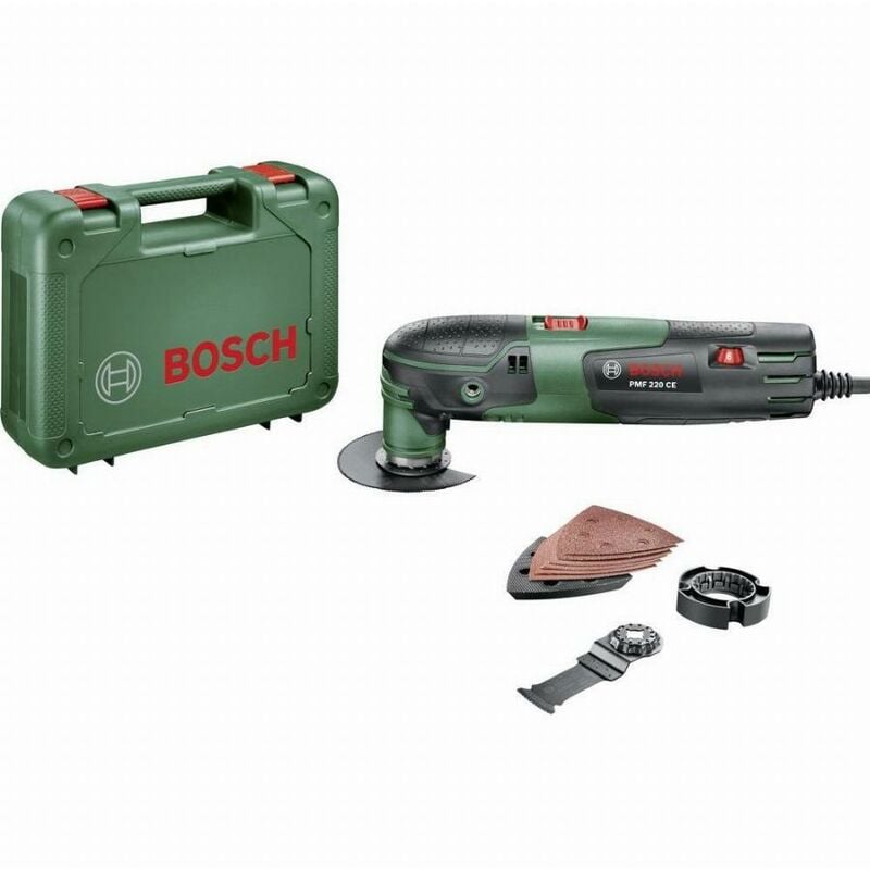 BOSCH PMF 220 CE Herramienta multifunción - 220W - Con caja de accesorios - 0603102000