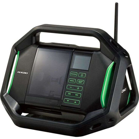Radio de construcción HITACHI - HIKOKI 18V - Sin batería ni cargador - UR18DSALW4Z (1/2)