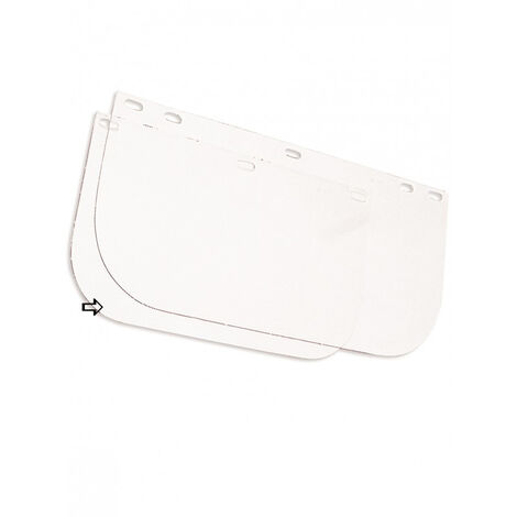 Visera de protección SINGER para EVA805 en policarbonato transparente - 305x200mm espesor 1mm - ACC805