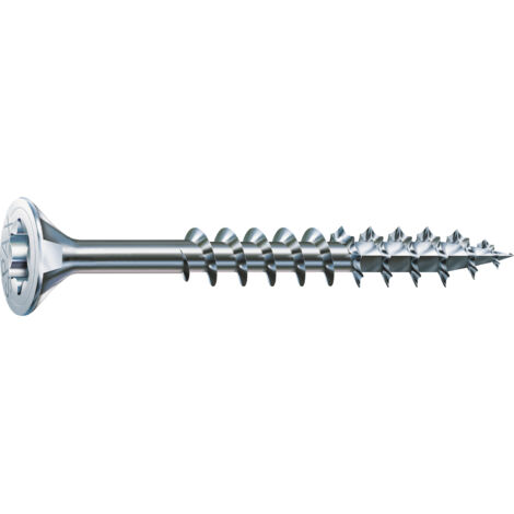Tornillo SPAX WIROX Torx - Ø4,5 x 40 mm - Cabeza avellanada - Rosca parcial Caja de 500 - 0191010450405