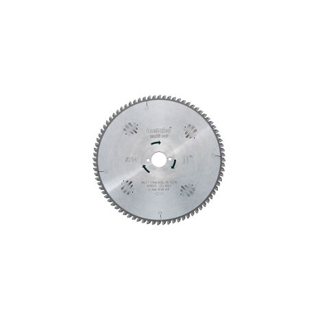 Hoja de sierra circular HW/CT METABO - 216 x 30 mm - 64 dientes - dientes planos y trapezoidales - 10° - 628063000 (1/2)